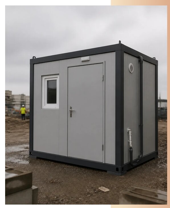 Аренда бытовок с туалетом и душем в Ступине по цене от 25985 р. | БытовкаПрофи-Стп